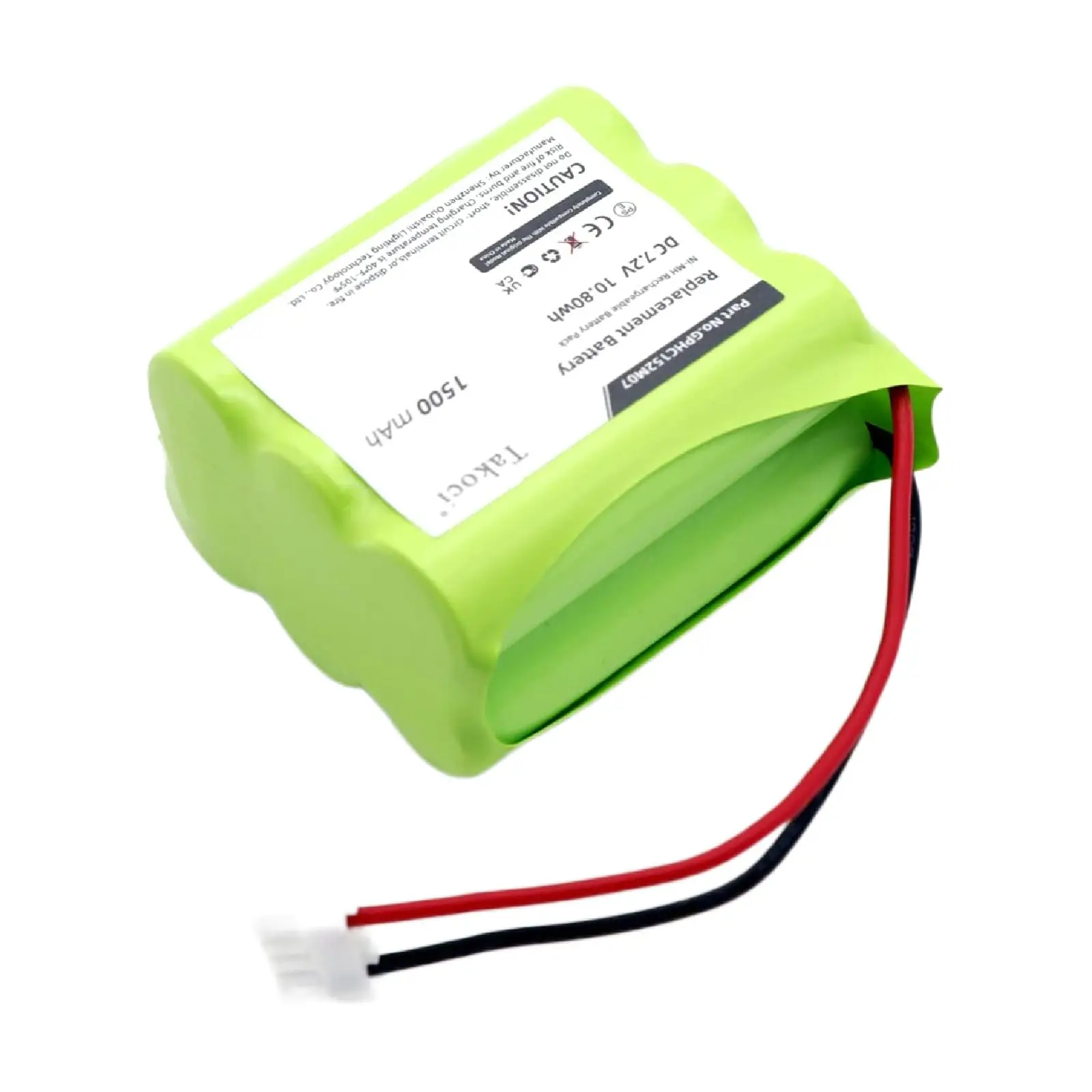 Replacement Battery for Dirt Devil  EVO M678, M678 GPHC152M07 7.2V/mA