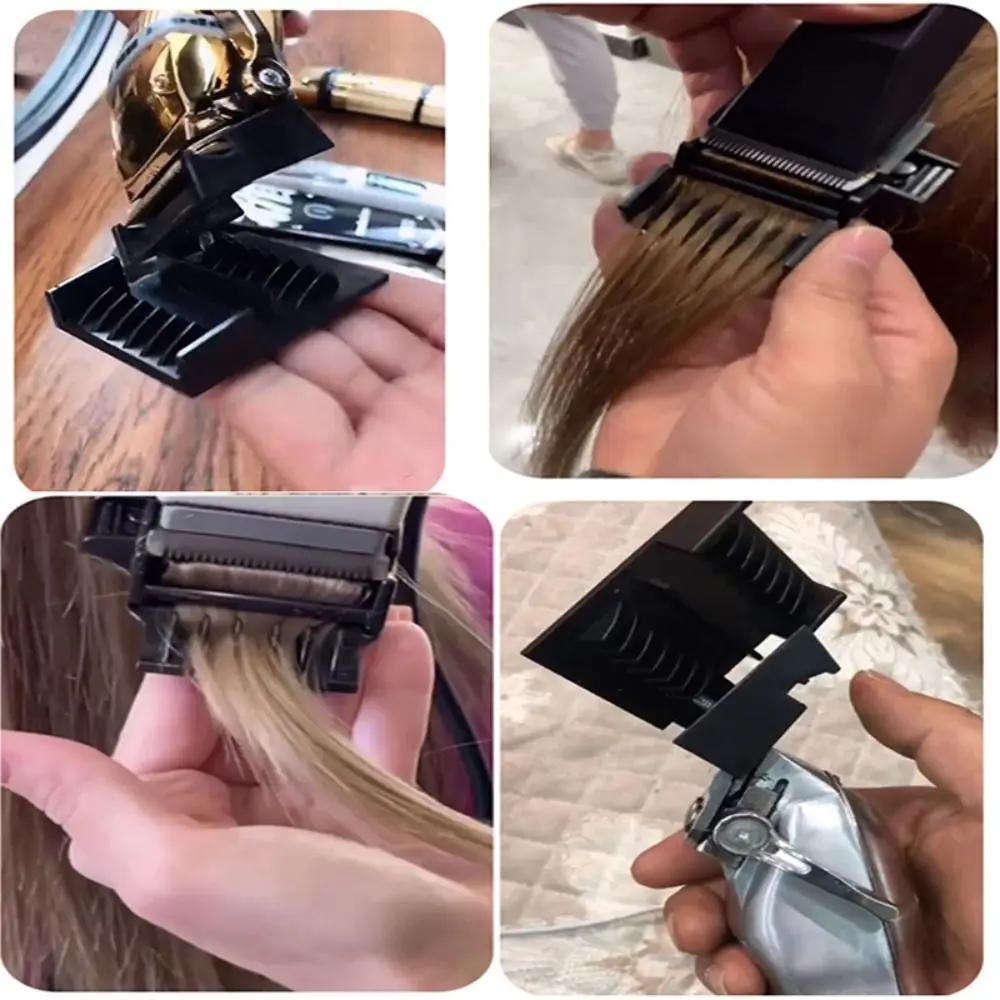 Removing Split Ends Hair Clipper Limit Guide Comb Barber Assistant Salon Push-shear Limiting Comb Hair Trimmer Comb