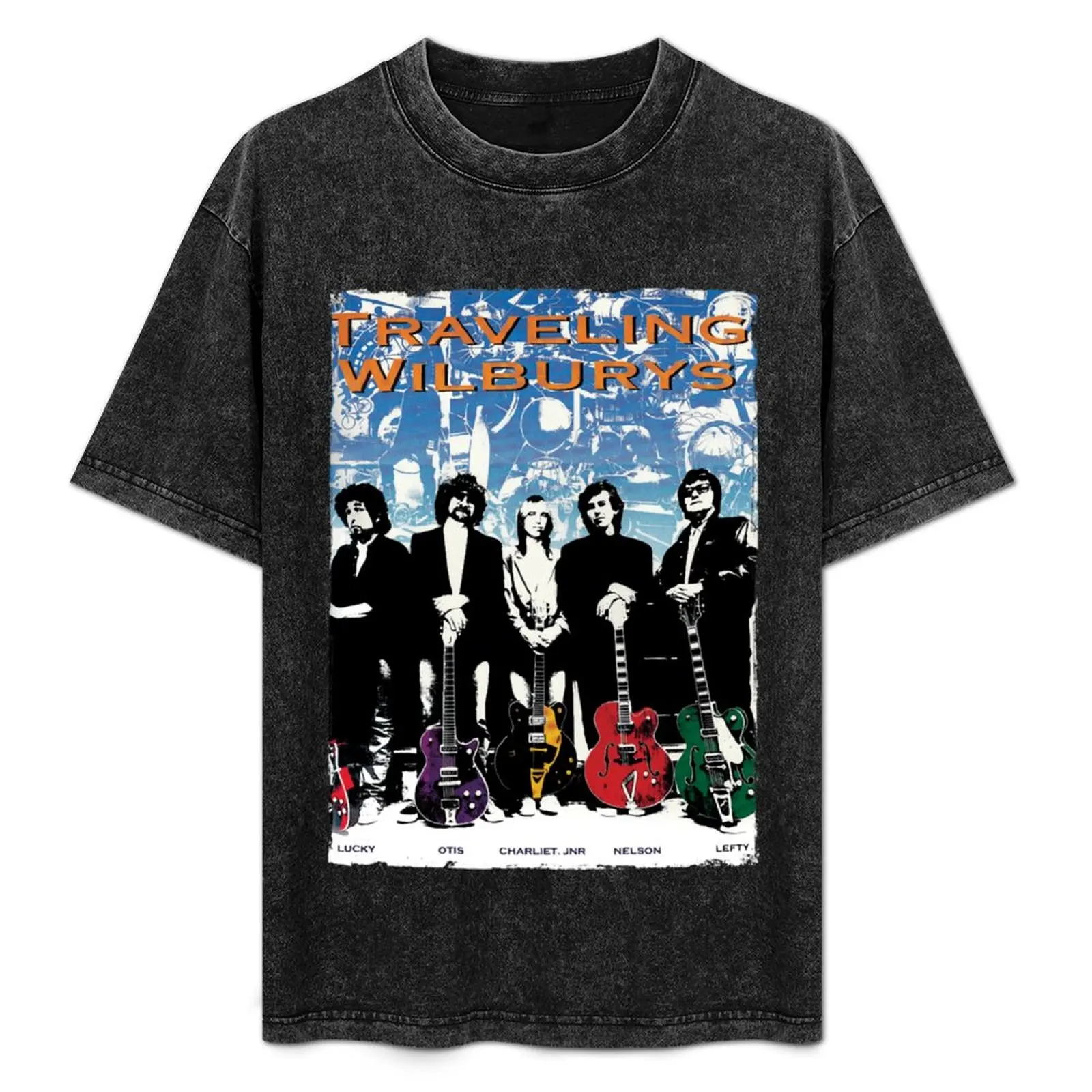 The Traveling Wilburys T-Shirt vintage t shirts quick-drying anime figures t shirt men 100℅ cotton