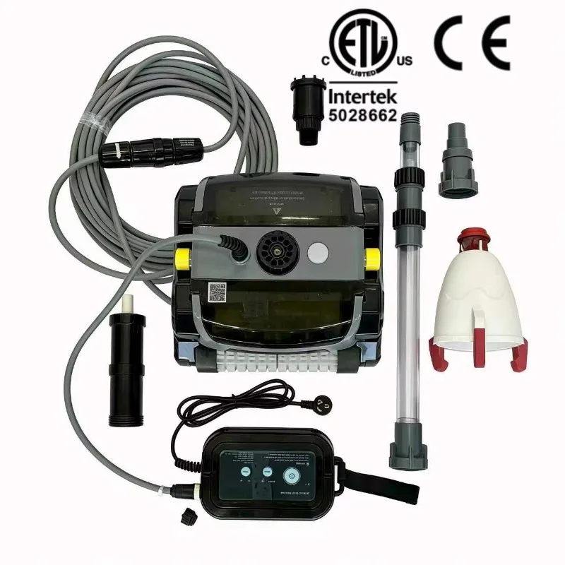 Efficient Pool Robot Cleaner Swimming Pool Vacuum Underwater Cleaning Wired Electric Swimming Pool Vacuum Cleaner
