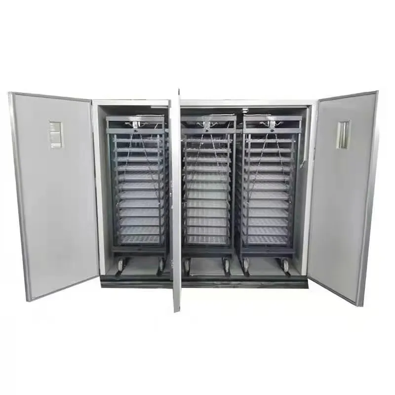 

Custom Large Industrial Automatic Egg Incubator Hot Sale 8448 12672 14784 22528 Capacity High Efficiency Poultry Hatcher