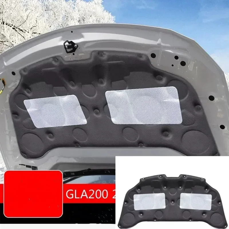 

2015 -2019 for Mercedes Benz GLA Class W156 GLA200 GLA220 GLA250 GLA2Heat Sound Insulation Cotton Front Hood Engine Firewall Mat