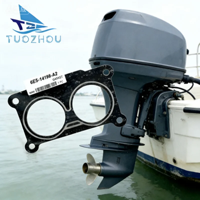 

Прокладки для карбюратора 6E5-14198 для Yamaha, новые морские запчасти 6E5-14198-00 6E5-14198-01, прокладка для подвесного мотора