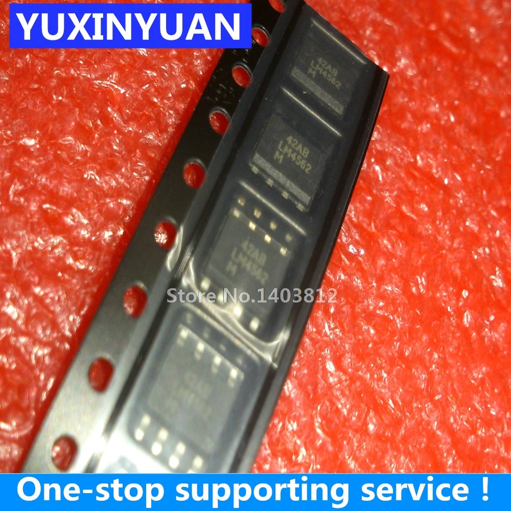 LM4562MA LM4562NA SOP8  DIP8  10PCS