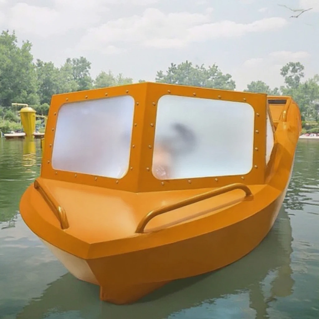 Easy Tow Store Lightweight Aluminum Small Boat, Compact Stable Power Component For Short Distance Water Recreation Trip