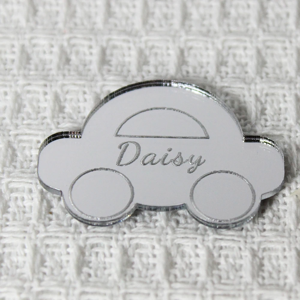 20/30/50 Buah Label Bayi Akril - Personalized Name Box ulasan dan harga