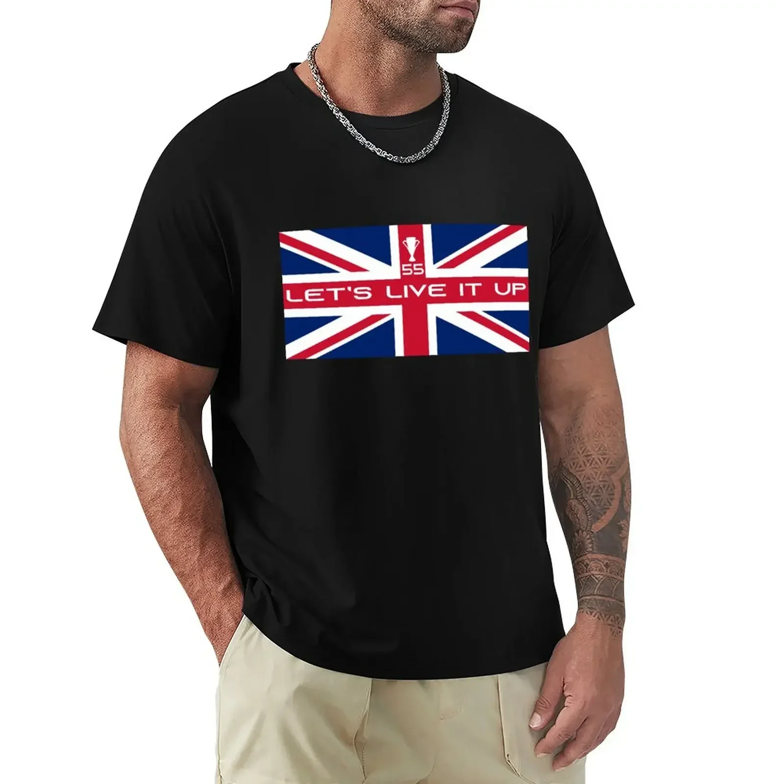 

Rangers 55 titles - Let's live it up! T-Shirt oversizeds graphic t shirts essential t shirt summer top shirts graphic tee men