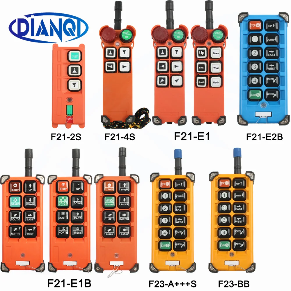 only 1 transmitter: accessories fitting parts spare F21-2S/4S/E1/E1B/E2B-8 F23-A++S F23-BB Wireless industrial remote controller