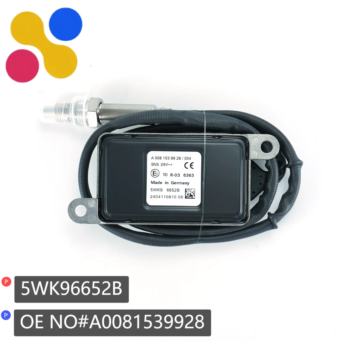 

A0081539928 5WK96652B A 008 153 99 28 5WK9 6652B Nitrogen Oxygen Sensor For Mercedes Benz Truck 24V Nox Sensor