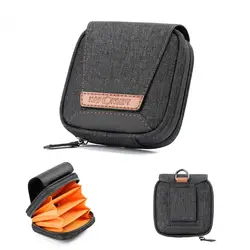 K&F Concept Filter Pouch Case 4 Pockets for 37mm-95mm Filters Water-Resistant Dustproof Filter Bag