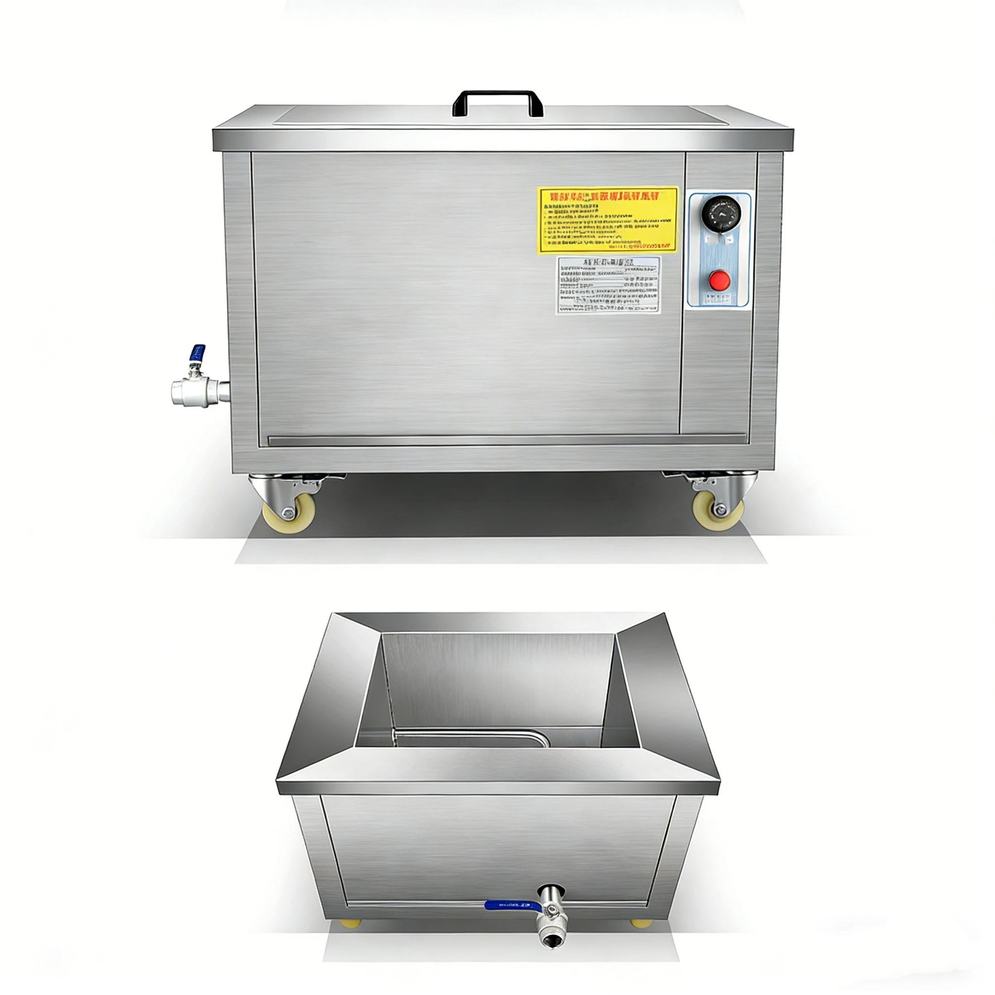 Ultrasonic Cleaning Machine Industrial Grade Engine High Power Cleaning Machine Large Capacity Ultrasonic Large Cleaning Machine