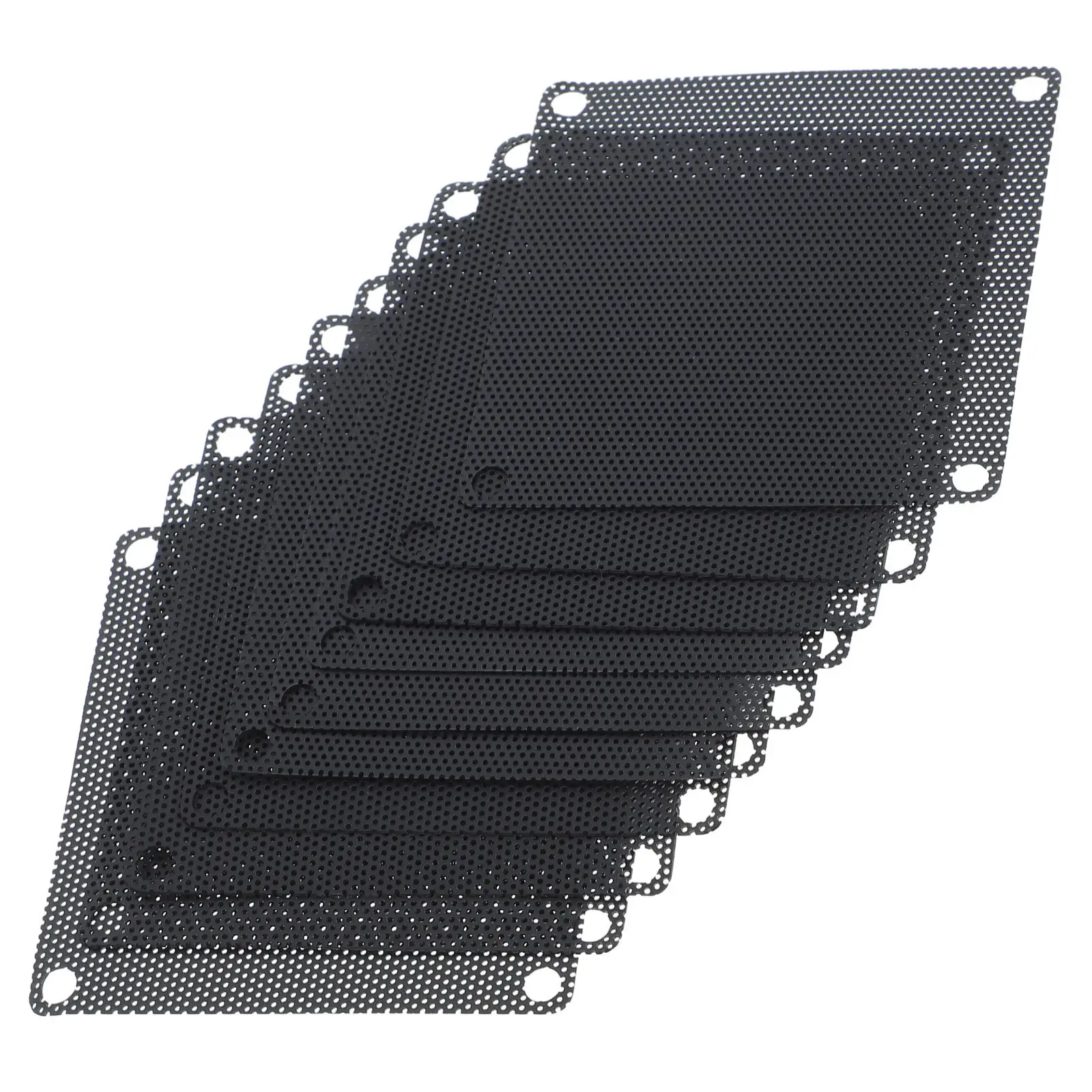 

10Pcs Pc Fan Mesh Filters Dustproof Filter Covers Desktop Cooler Case Fan Hardware Computer Protection Pc Filter