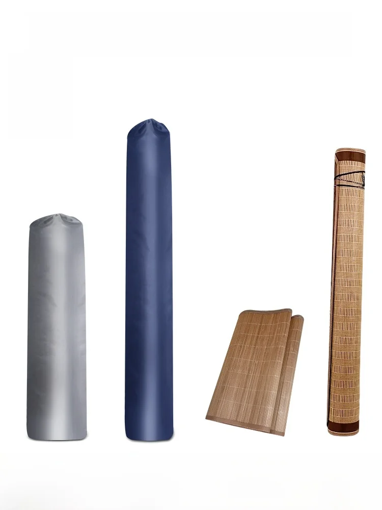 

Чехол-сумка из ткани Оксфорд для длинных матов, бамбуковых матов и ковриков, пыле- и влагозащитный, для хранения и транспортировки