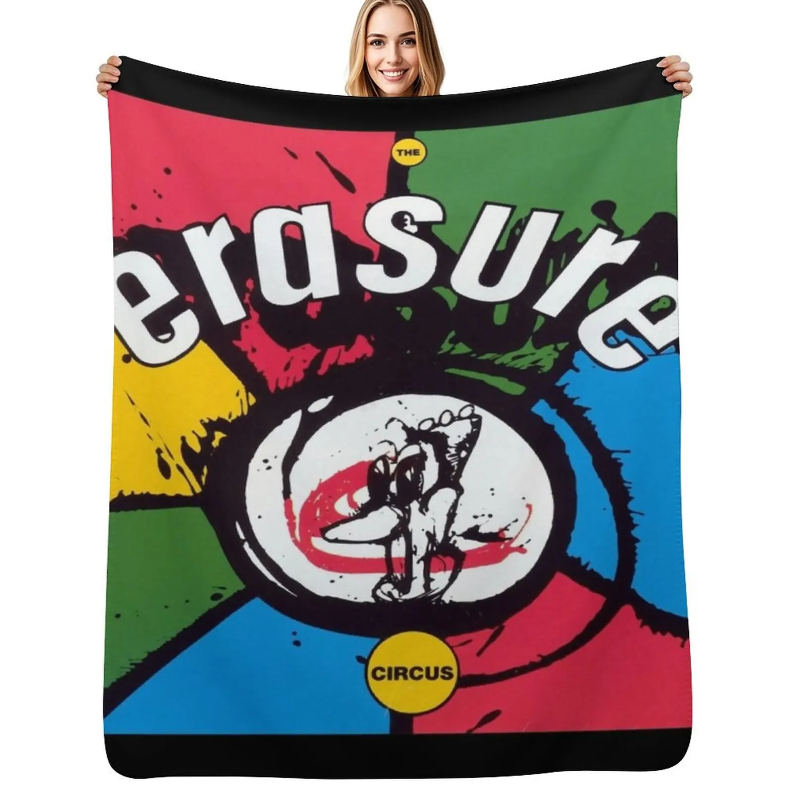 Erasure the circus Throw Blanket Soft Plush Blanket as Housewarming Gift