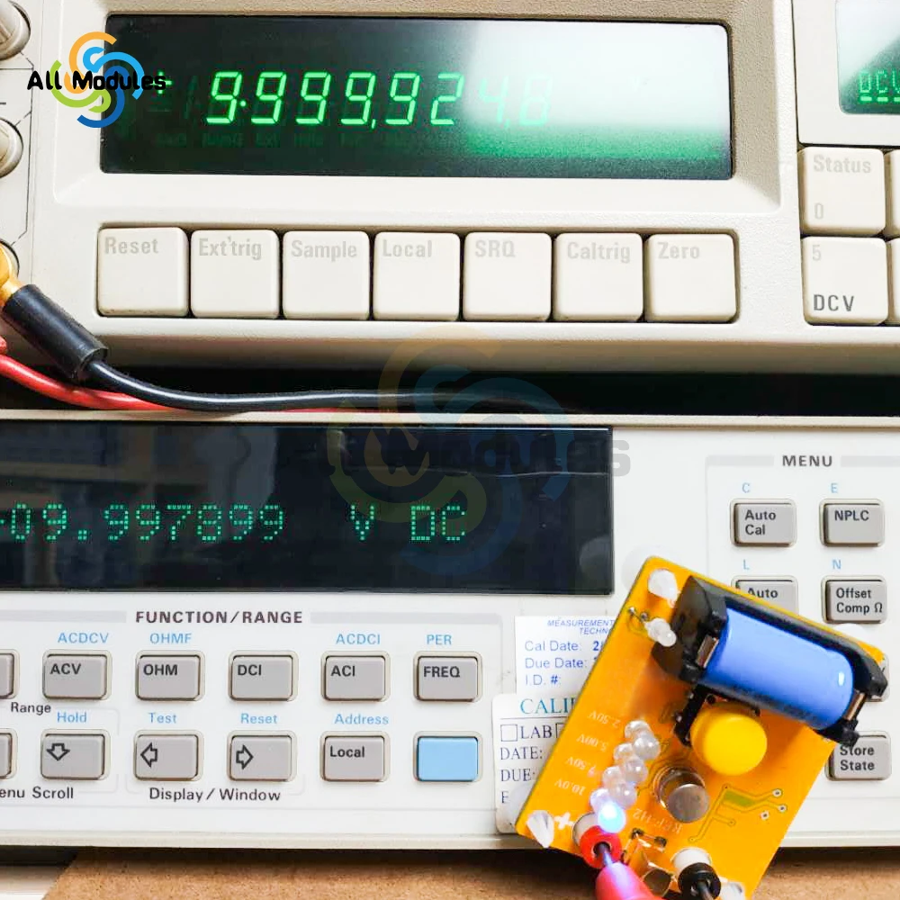 Imagem -06 - Tensão Detecção Módulo Alta Precisão Canal 2.5v 7.5v 5v 10v Voltage Reference Module Ad584kh