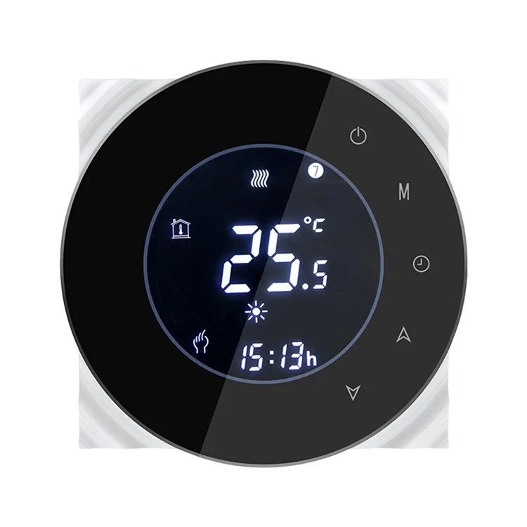 SM-6000 Smart Zigbee Thermostat for Floor Heating Central AC, App Voice Control - Works with Echo & Google Home F65