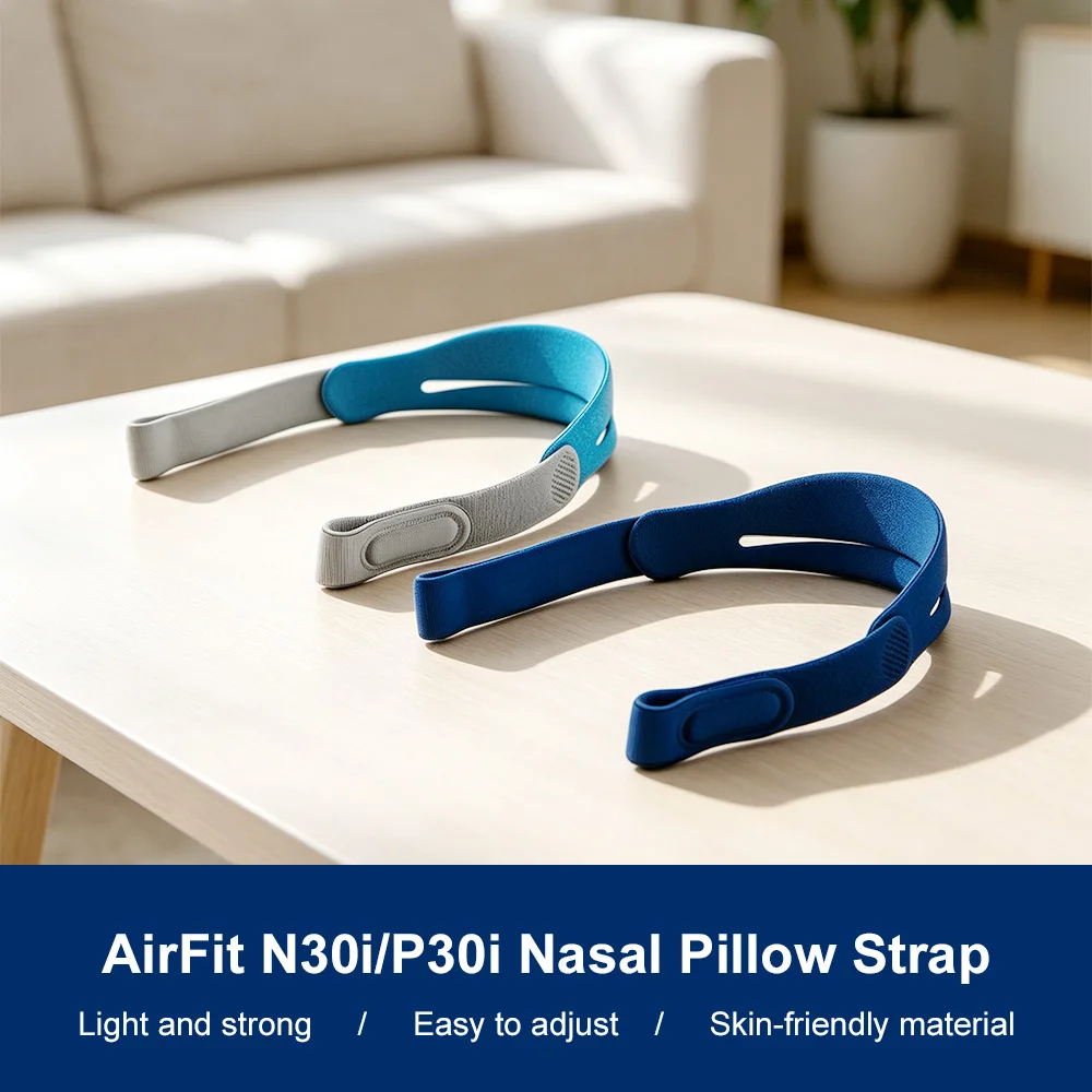 2/1 Pack CPAP Headgear Compatible with Airfit N30i/P30i & Airtouch N30i, Adjustable Strap for N30i & P30i, Great Value Supplies