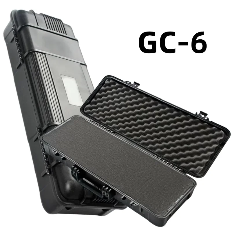 Waterproof Hard Carry Tool Case Organizer Storage Box Camera Photography Sights Safety Protector Instrument Tool Box with Sponge