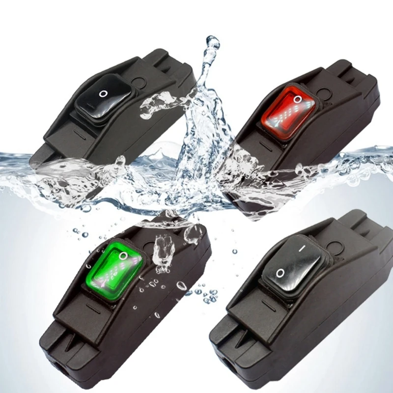 Prolunga per carichi pesanti a 3 poli Cavo prolunga alimentazione 16A 250V Controllo facile accensione/spegnimento