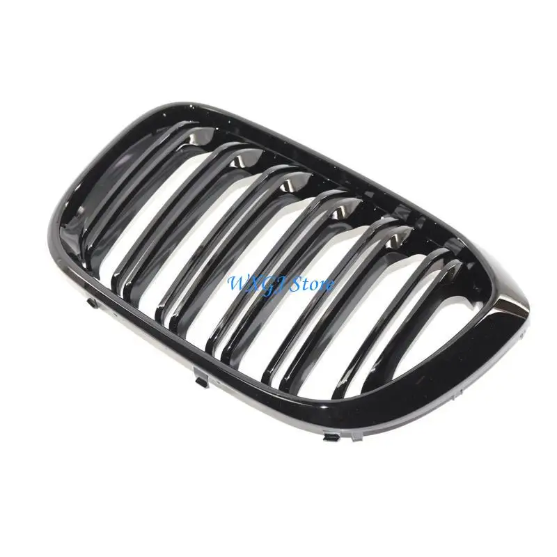 

37JE 1 Pair of Car for M Look Shiny Black Painted M-Color Front Kidney Grill Grille Compatible for X3 G01 G08 G02 2018-202