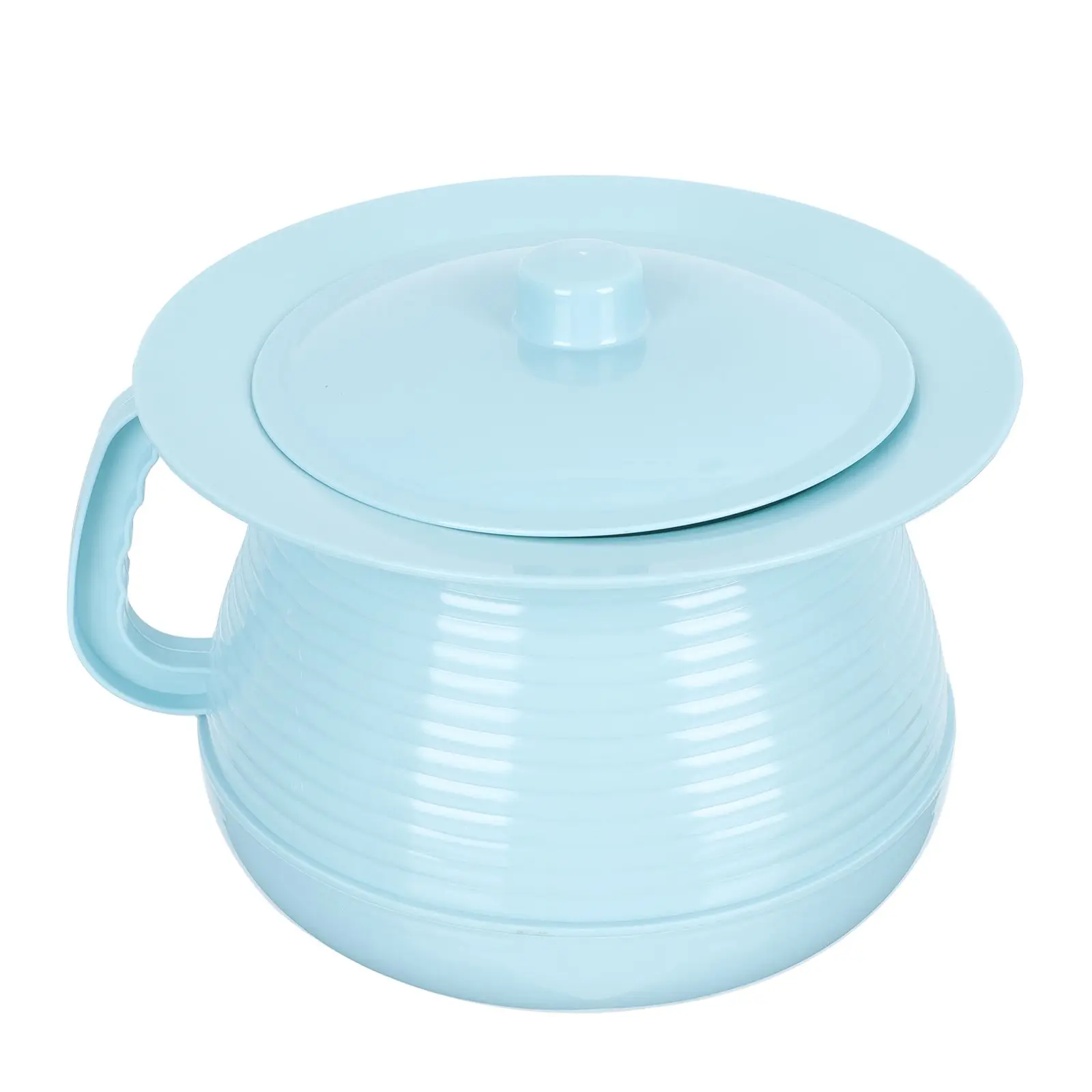

Thickened Adult Urinal Potty Plastic Container Bedroom Toilet Portable Urine Bucket with Lid Handheld Chamber Pot Non Slip Base