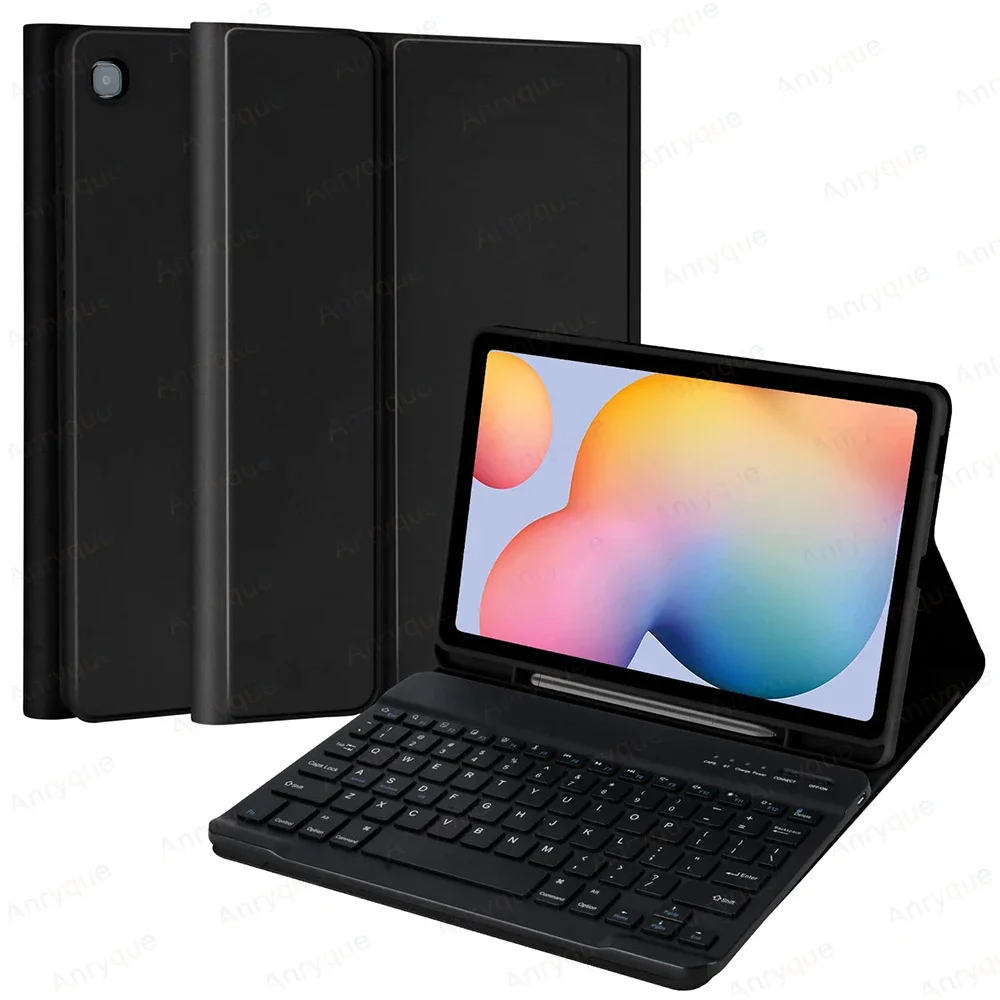 Imagem -02 - Capa de Teclado sem Fio para Samsung Galaxy Tab s6 Lite Teclado Bluetooth Destacável Sm-p620 P625 P613 P610 10.4 20242023