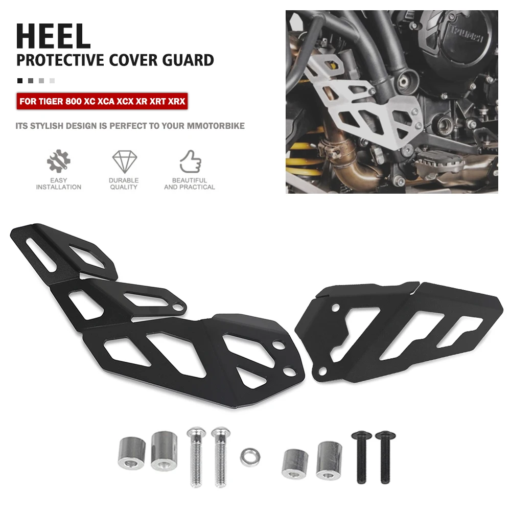 

Motorcycle Heel Protective Cover Guard FOR Tiger 800 XC XCA XCX XR XRt XRX Tiger800 Rear Brake Master Cylinder Guard