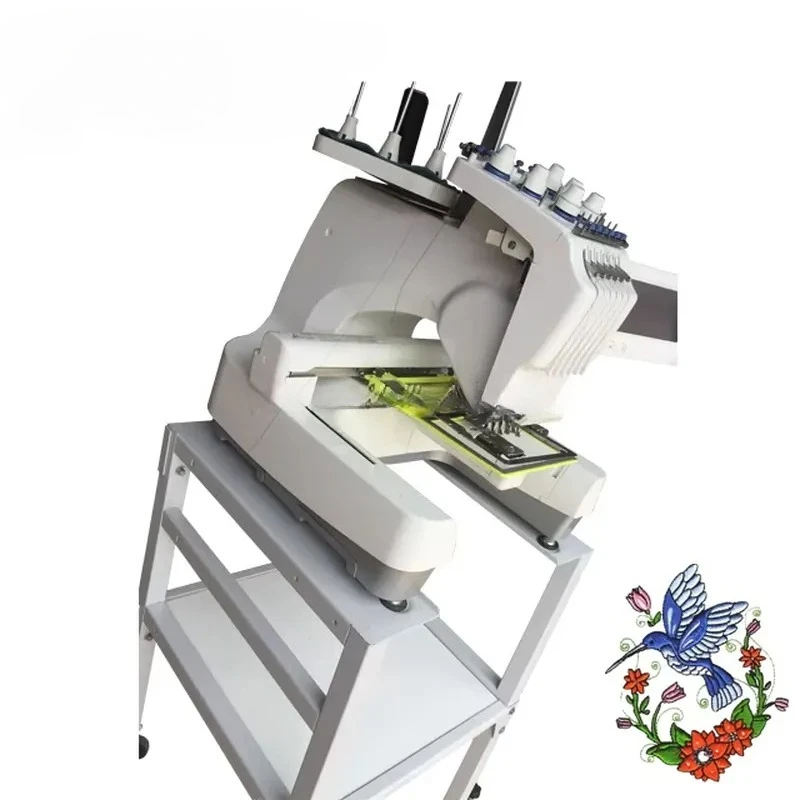 Automatic cheap high-speed chain stitch and t-shirt 3D bead single-head embroidery machine