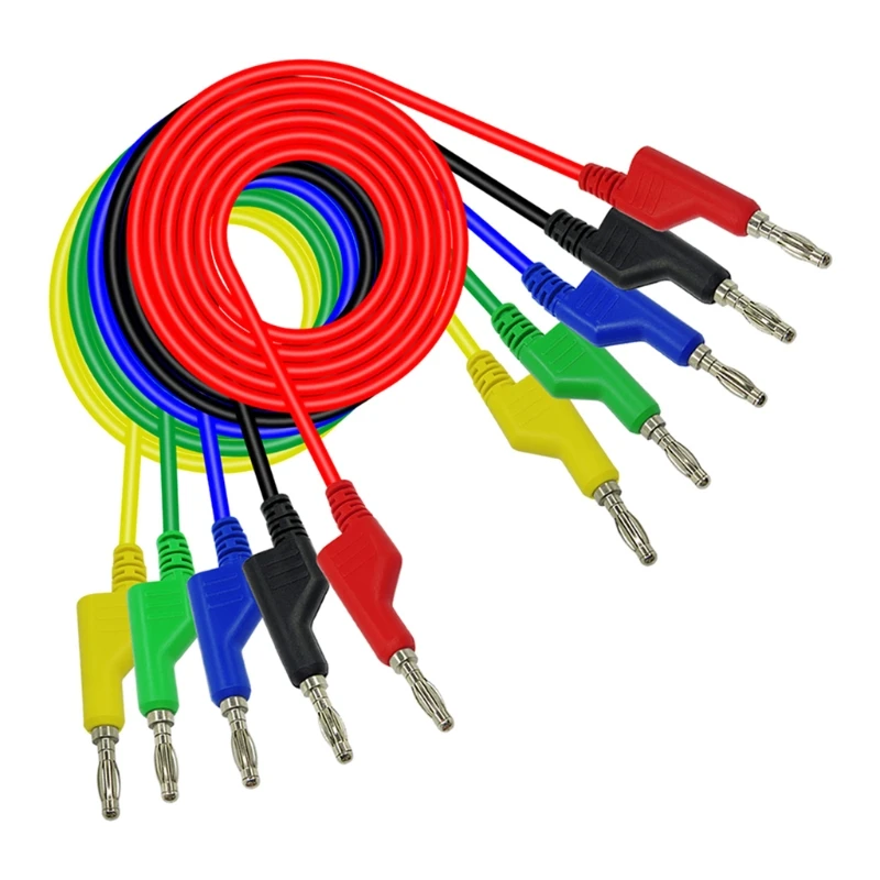 Safety Insulated Test Stackable Connector with Banana Adapter forMultimeter Dropsale