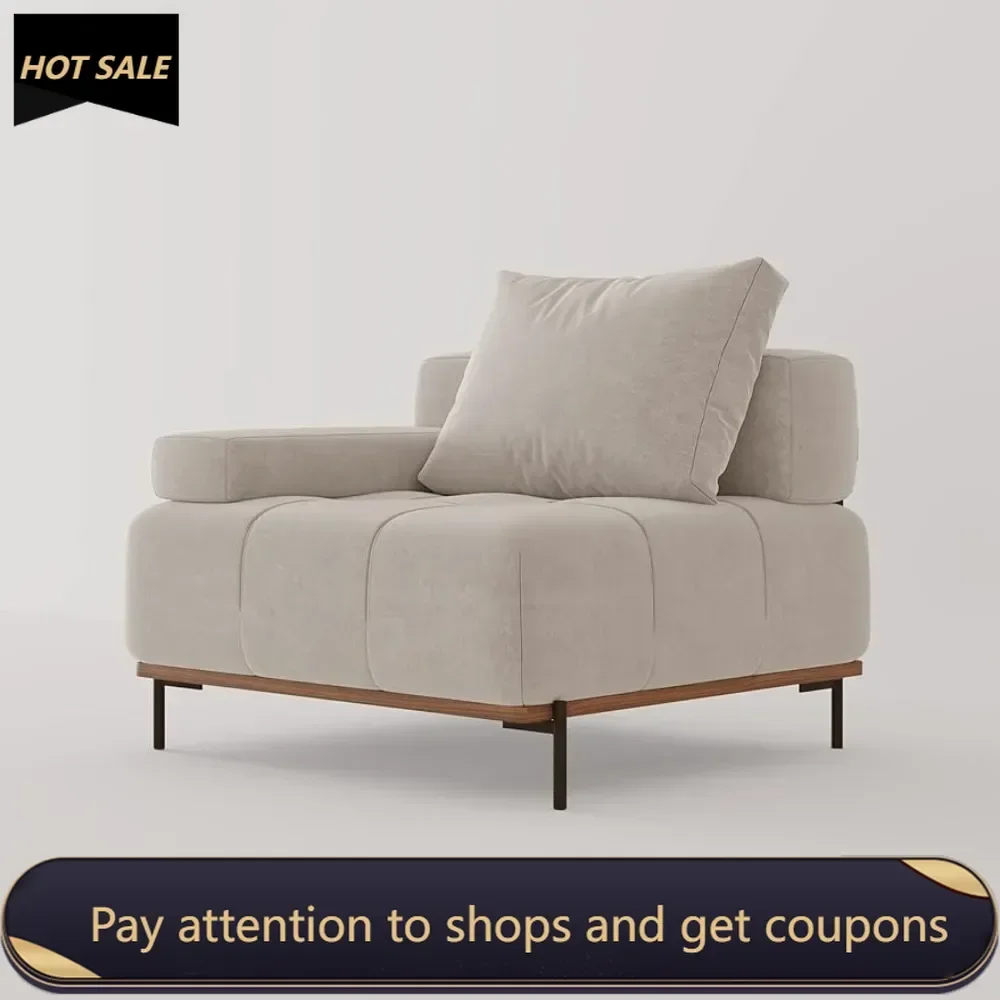 Mid-Century Modern Minimalist Free Combination U/L Shaped Reversible Couch for Living Room Puffs Sofa Set Living Room Furniture