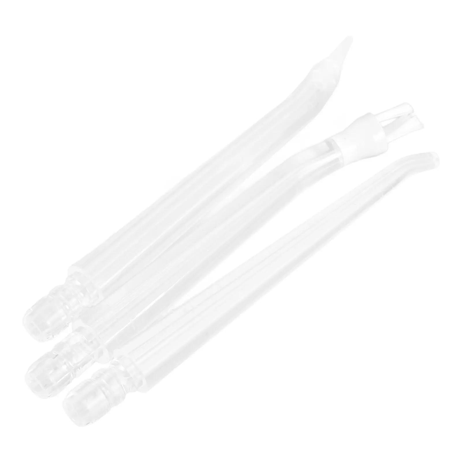 

3Pcs Dental Oral Irrigator Nozzle Set Sturdy Deformation-Resistant Mouthwash Irrigator Head for Braces Bracket Blind Spot