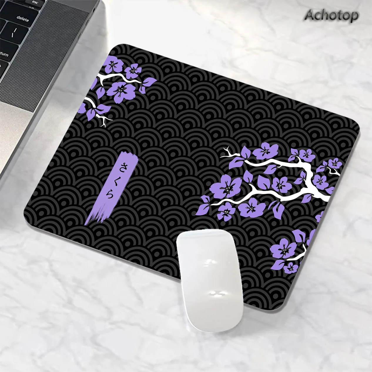 Japanese Style Cat Mouse Pad Anime Gaming Accessories Desk Mat XS Mausepad Gamer Small PC office Mouse Mat Mousepad 18x22cm