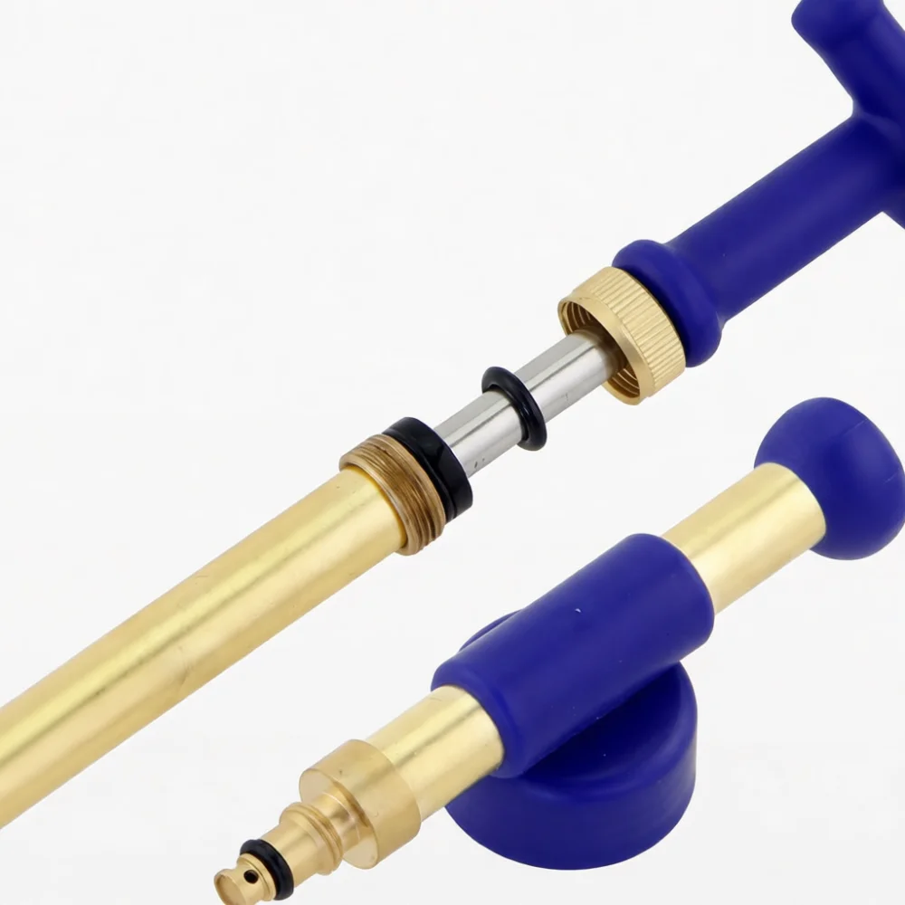 Adjustable Hand Pump Sprayer Head For Garden Watering Wand Compatible With Soda Bottles Plant Flower Care Tool