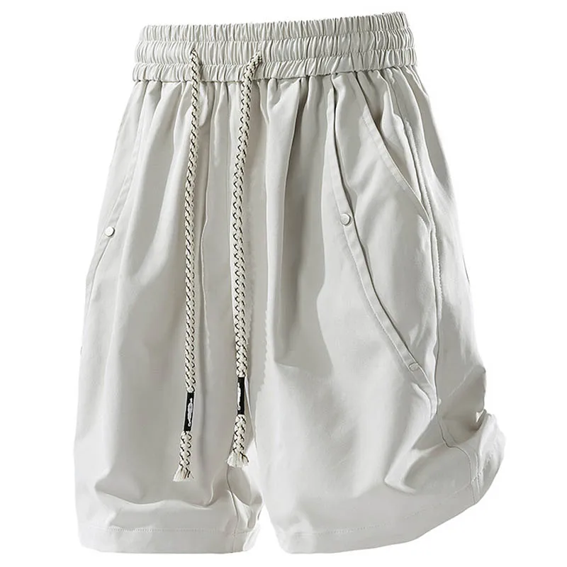 Plus Size 8XL 9XL American Cargo Shorts Men Casual Gym Running Short Summer Elastic Waist Outdoor Camping Hiking Shorts Clothing