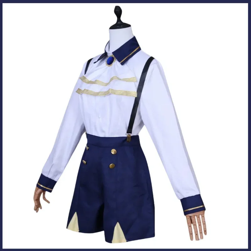 FC6アニメゲーム Nu: カーニバル エドモンド コスプレ衣装 小児期制服 ロンパース 男性 女性 かわいい カーニバル マスカレード Bal@FC8！