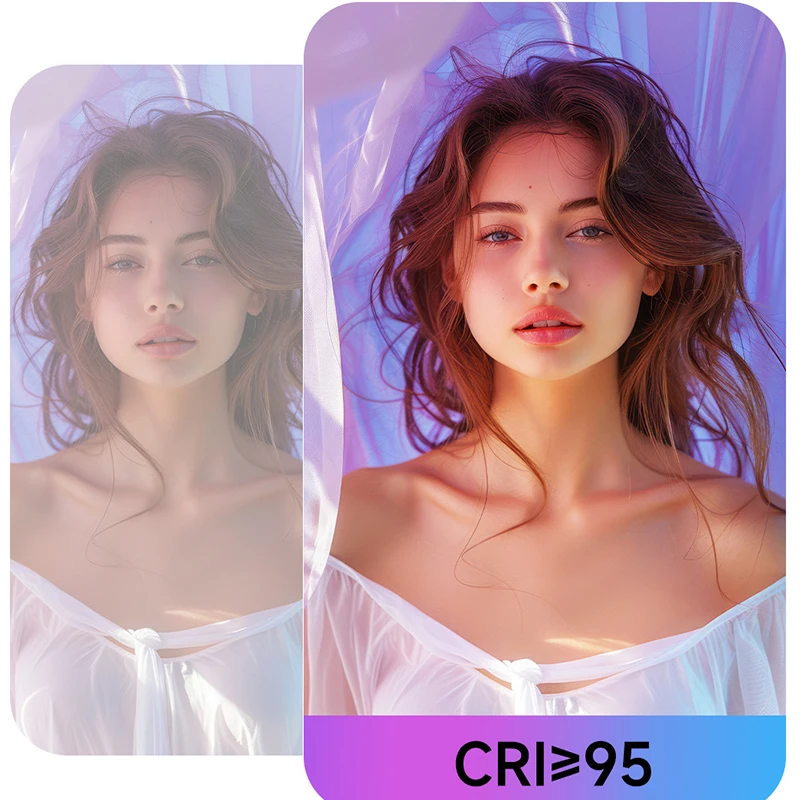 Mobile Phone Full-color RGB Fill Light Mobile Led Light Selfie Led Light Video Shooting Light Led Light Photography Video Light