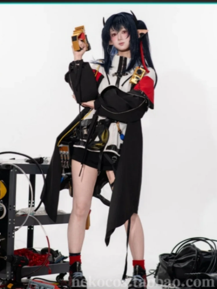 

Game Arknights Ada Closure Church Cosplay Costume Anime Women Fashion Uniform Role Play Clothing Halloween Comic-con Party Suit