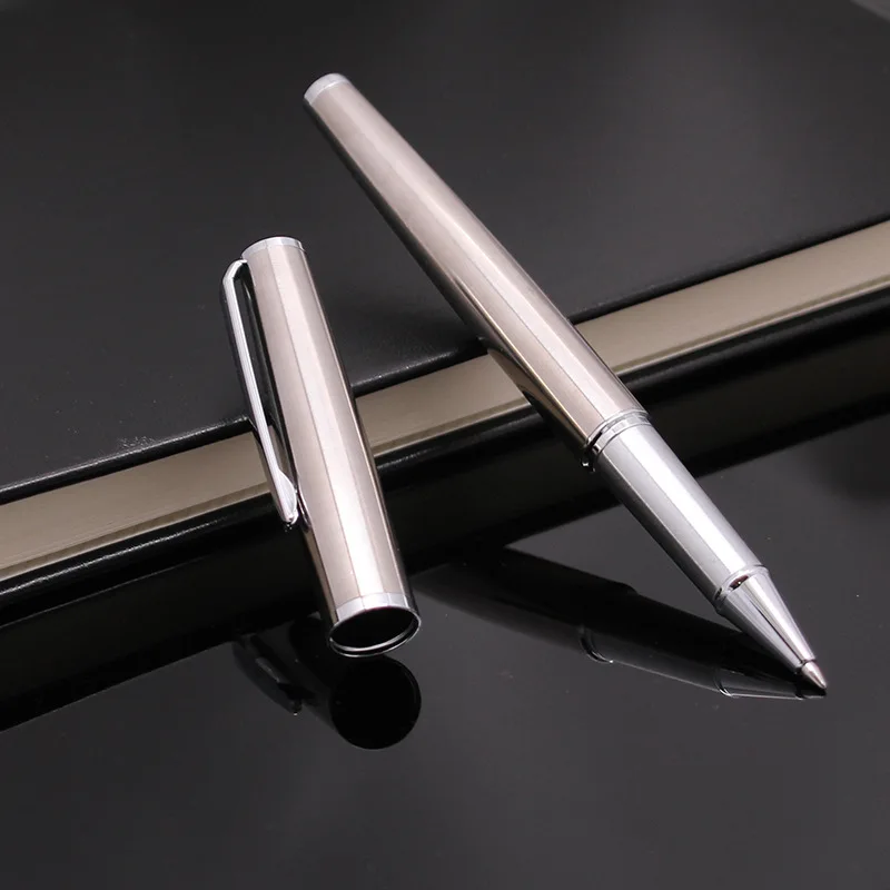 boligrafo-de-metal-de-acero-inoxidable-de-lujo-recambio-negro-de-07mm-boligrafo-de-gel-para-firma-de-hotel-negocios-y-oficina-papeleria-kawaii-para-escribir