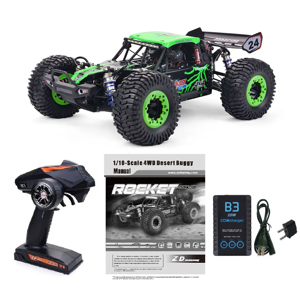 ZD Racing DBX-10 1/10 4WD 2.4GHZ High Speed DBX10 Desert Truck Car