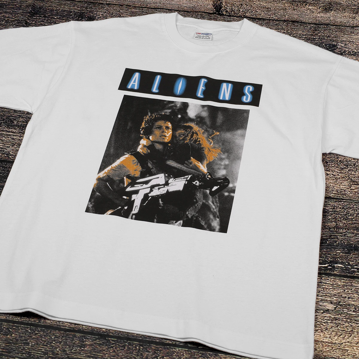 Aliens T-Shirt Classic Si-Fi Horror Movie Ellen Ripley Space Design Retro Men's Top Short Sleeves Graphic Clothes Gift Shirts