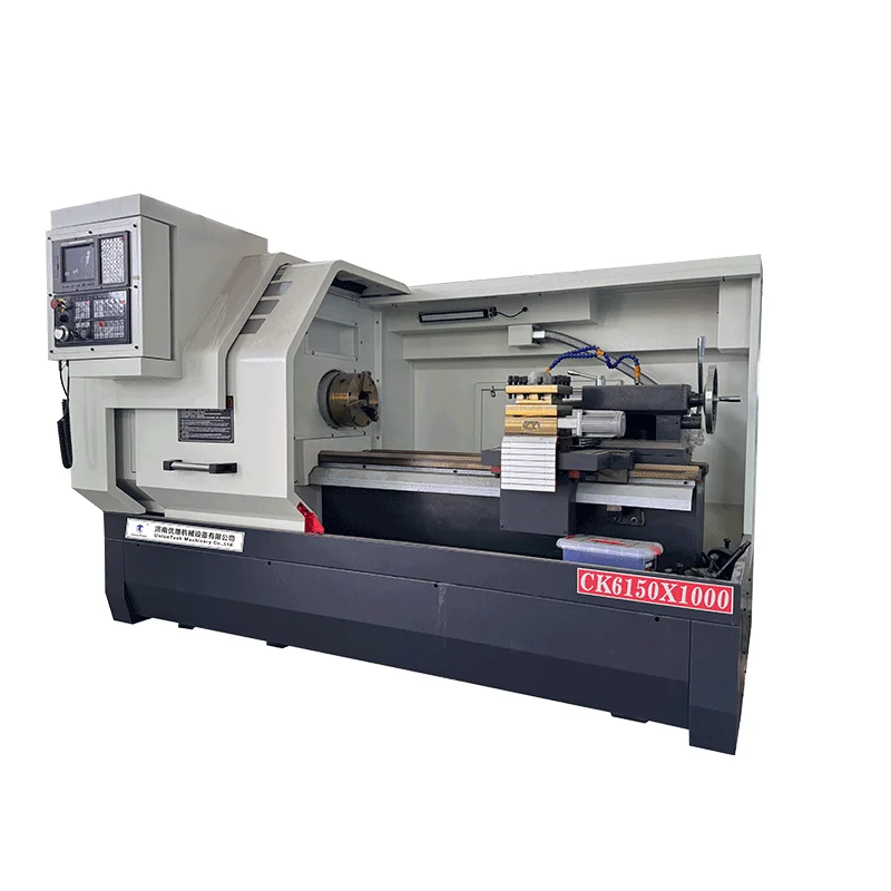 Cama plana CK6150 para torno automático de precisión Cnc de corte pesado metalúrgico