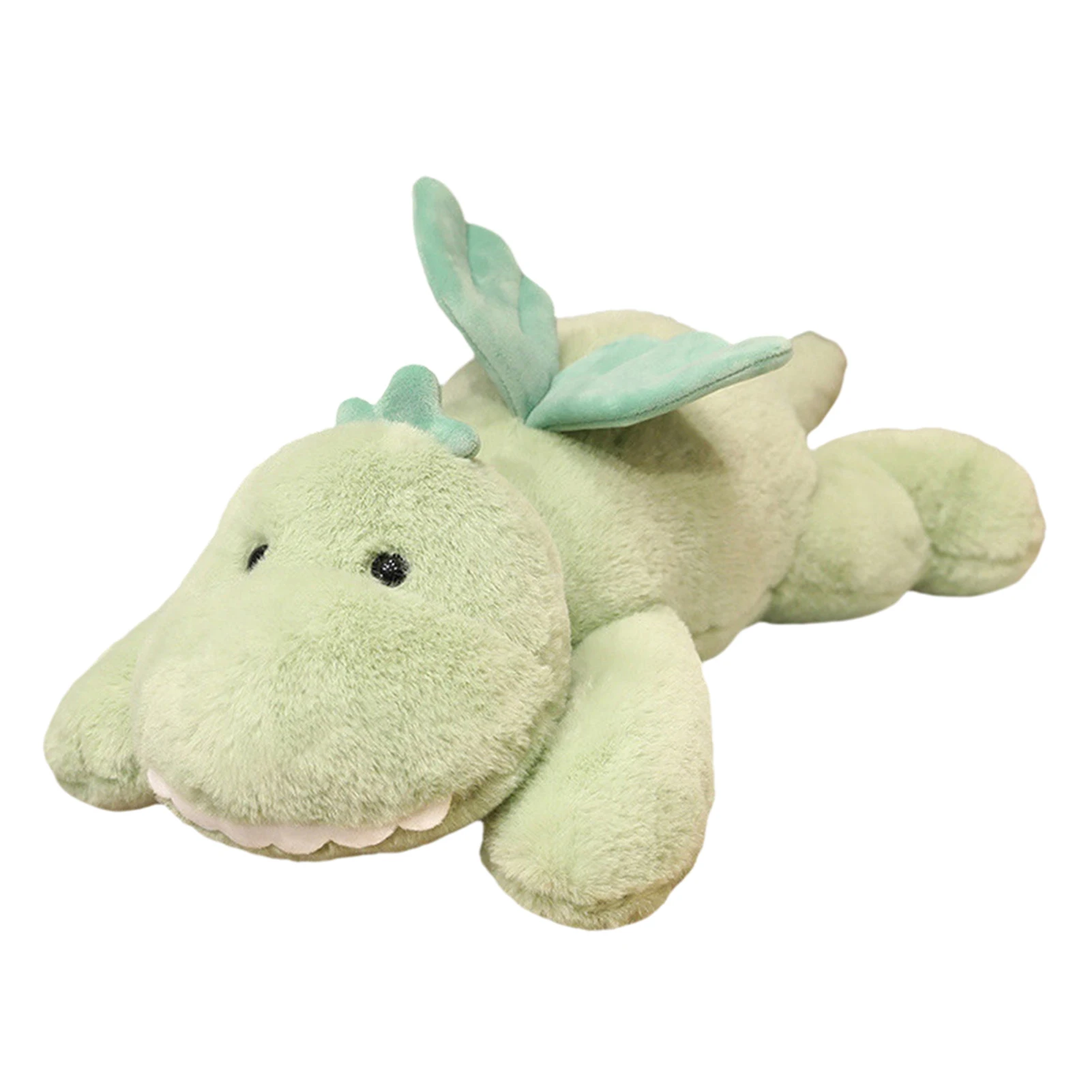 Creative Cartoon Plush Toy Green Dinosaur With Wings Stuffed Doll Kids Gifts