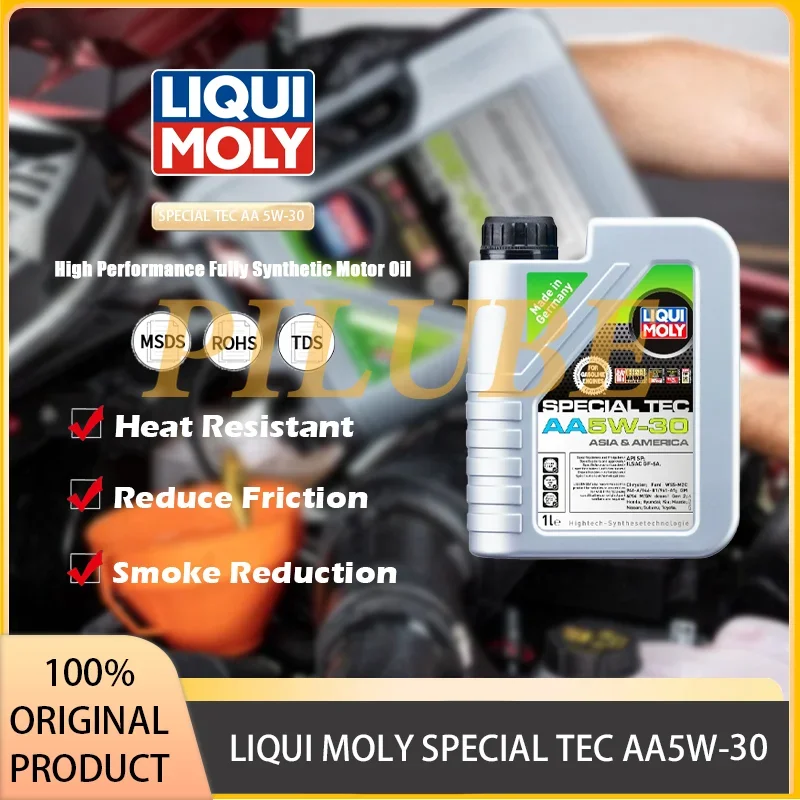 LIQUI MOLY SPECIAL TEC AA 5W-30 Fully Synthetic Engine Oil for Euro 6 Japanese American and Korean Vehicles Original Product