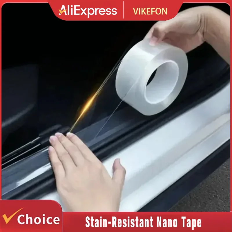 شريط نانو مقاوم للماء والبقع: سهل الاستخدام على حمامات السباحة والمطابخ، للاستخدام في المنزل والمطاعم على الأسطح المختلفة #1