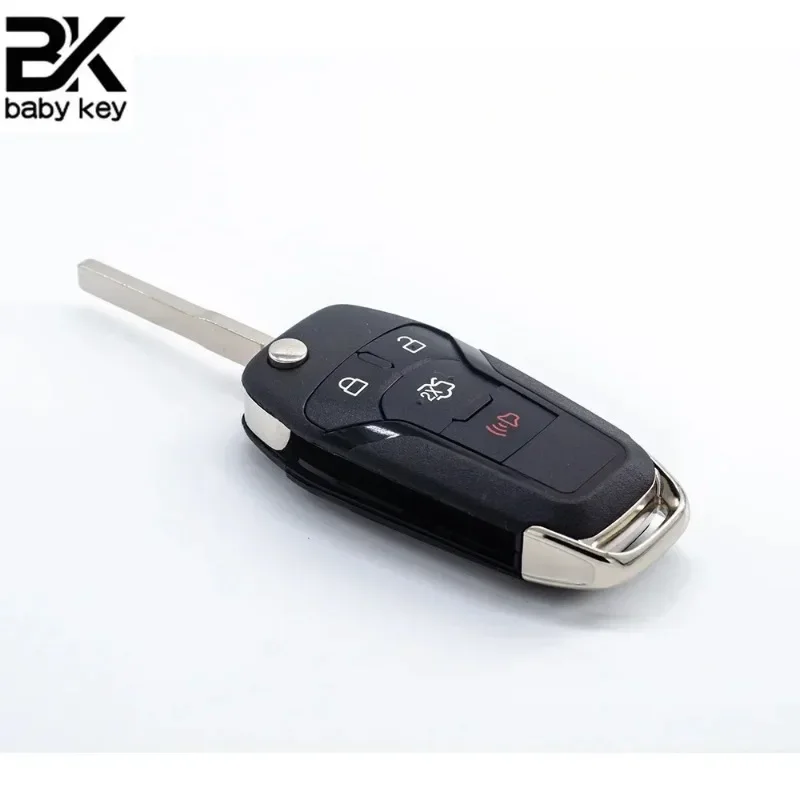 BB key shell for Ford Escort Fusion 2013 2014 2015 2016 with Logo Flip Remote Car Key