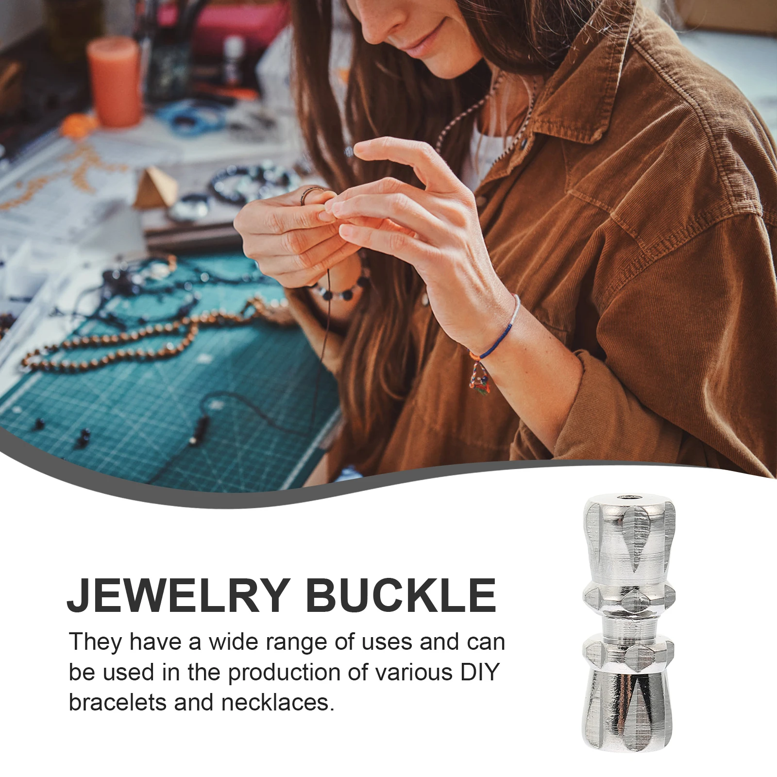 

30 Pcs Turnbuckle Accessories Handmade Jewelry Supplies Clasps for Necklaces Brass Components Copper Closures