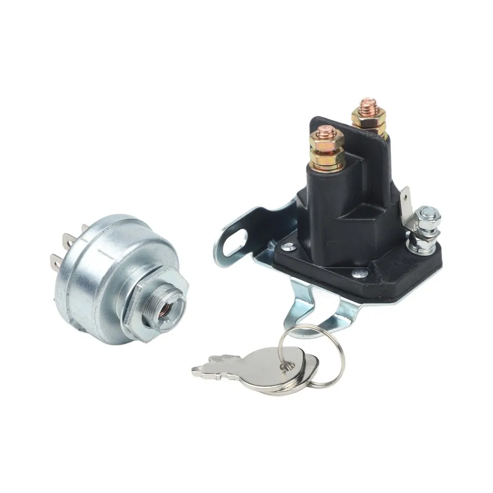 Magnetic Switch and For Ignition Lock for Lawn Tractor Compatible with For Murray For Honda Castel Garden and Others