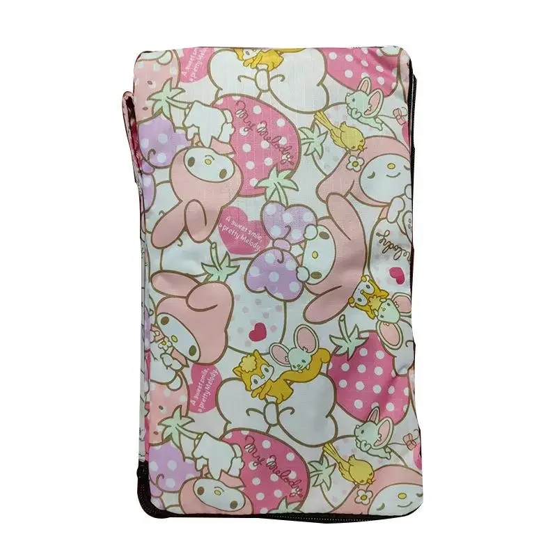 

Сумка для путешествий Hello Kitty, складная сумка для хранения, портативная дорожная сумка на колесиках в стиле аниме, вместительная сумка для багажа из ткани Оксфорд