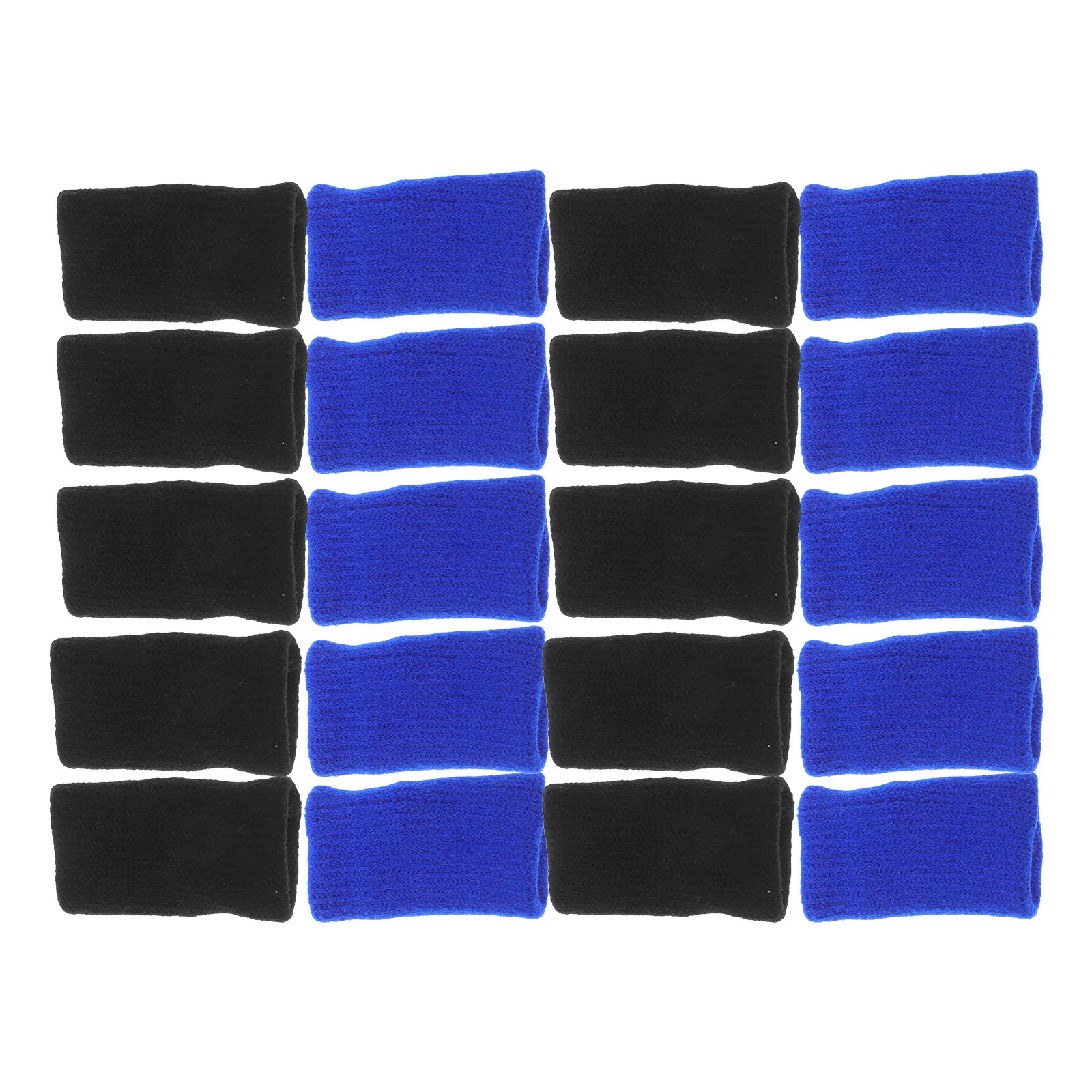 

20Pcs Finger Sleeves for Men and Women Basketball Volleyball Thumb Guard Soft Flexible Breathable Elastic Finger Protector