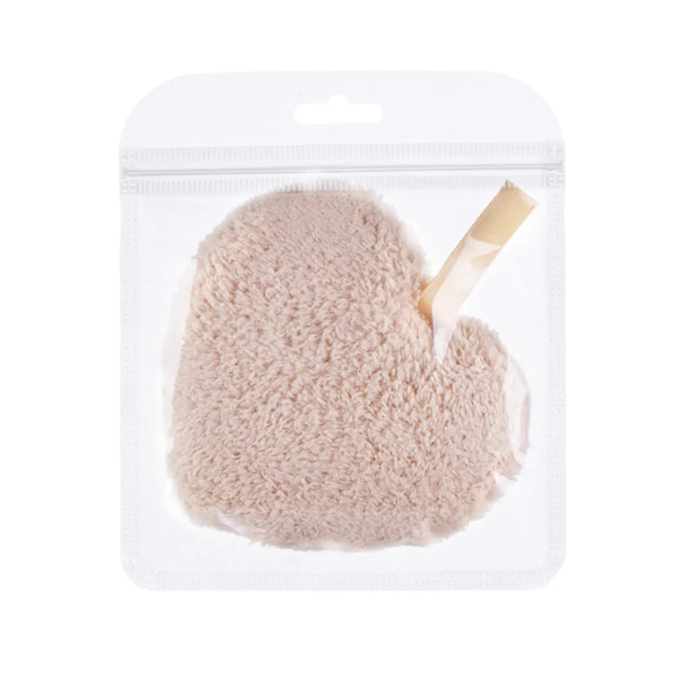 Almohadillas desmaquillantes triangulares suaves, 3 uds., esponja para polvos faciales, limpieza reutilizable, herramientas de belleza de lujo en forma de corazón